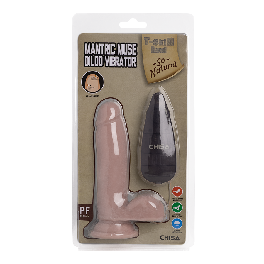Dildo Vibrator-Flesh Mantric Muse
